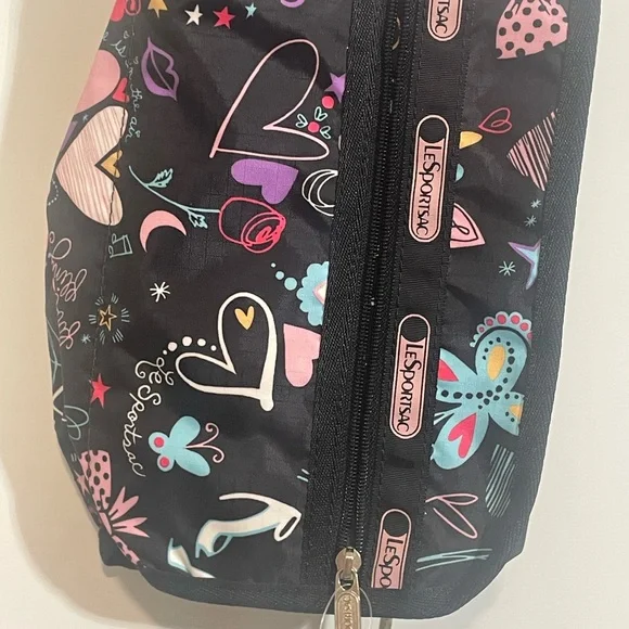 LeSportsac Black and Multicolor Cosmetic Bag - Picture 2 of 3